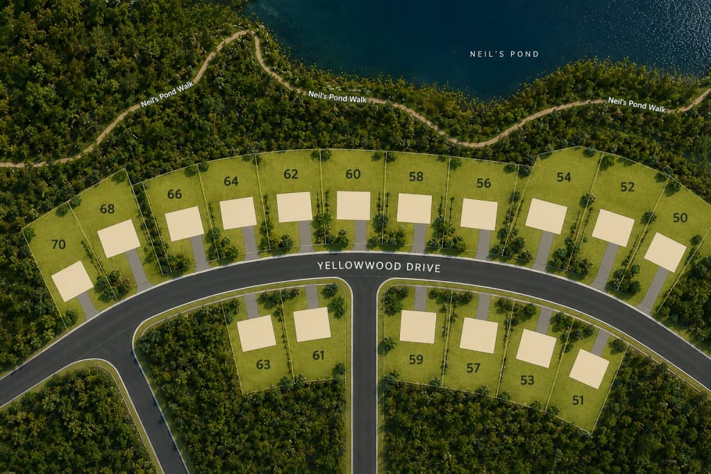 Neil's Pond Estates community